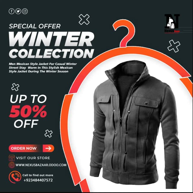 Mexican Style Jacket For Men